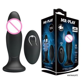 eas RC Butt Plug vibrador dilatador hombres masajeador de próstata estimulador de punto G juguetes sexuales