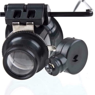 lupa led de acrílico para lentes de reparación de artesanías de metal m6t5 (9)