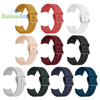 outdoorlife cod√ correa de silicona ajustable para samsung galaxy watch 4/4 classic