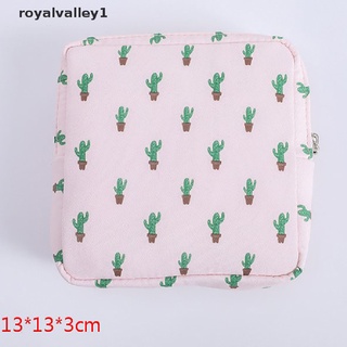 royalvalley1 mujeres tampón bolsa de almacenamiento sanitaria almohadilla bolsa servilleta cosméticos bolsas organizador mx