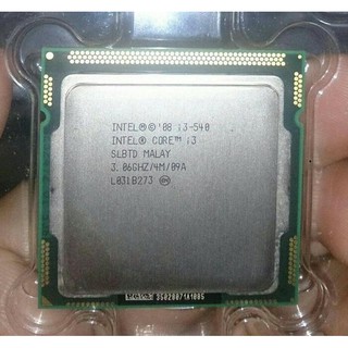 Procesador Intel Core i3 540 bandeja + ventilador LGA 1156