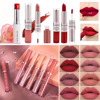 labios maquillaje lápiz labial brillo labial tinte de larga duración humedad cosmética lápiz labial rojo mate lápiz labial impermeable
