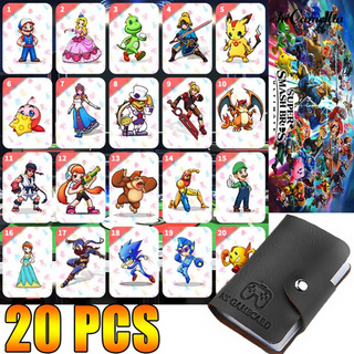 [HG] 20 tarjetas de juego Zelda Super Bros NFC para Amiibo Switch NS