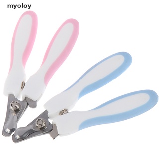 Myoloy Pet Toe Care Stainless Steel Dogs Cats Claw Nail Clippers Cutter Trim Nails MX