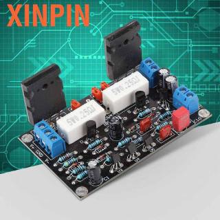 Xinpin 2SC5200 + 2S 3 100W Placa Amplificadora De Audio Con Protección De Circuito Bajo Ruido Fácil Operación DC 10V-45V (8)
