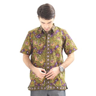 Calidad original Jambi hombre Batik modelo camisa - Zallatra G2