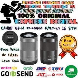 Canon EF-M 55-200MM es STM negro para EOS M