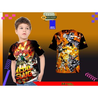 La última y METAL SLUG 02 3D Fullprinting camiseta infantil