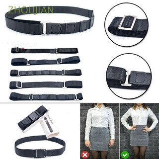 zhoujian cinturón ajustable tuck vestido titular cintura camisa tucked hombres camisa estancias mejor cerca de la camisa de la estancia correas