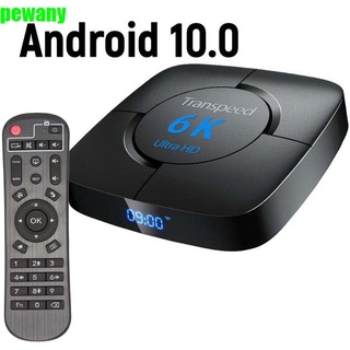 Pewany HD Smart TV Box Dual WiFi TV Box Set Top Box 6K reproductor Multimedia Android 10.0 Quad Core equipos de vídeo 16G 32G 64G WiFi reproductor Multimedia