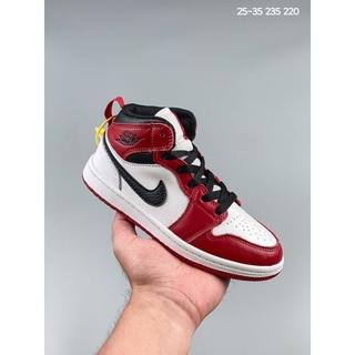 Children's shoes Air Jordan 1 Mid Jordan generation Aj1 middle-top trend culture basketball board shoes