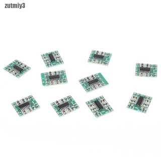 [Zutmiy] 10PCS Mini placa amplificadora de potencia Digital PAM8403 clase D 2*3W 2.5-5V venta caliente Tiz