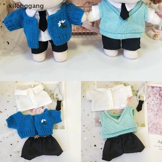 XXL Doll Clothes for 20cm Idol Dolls Accessories Plush Doll Clothing Sweater .
