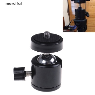 misericordioso 360 giratorio mini cabeza de bola soporte soporte para 1/4" tornillo de montaje trípode dslr cámara mx