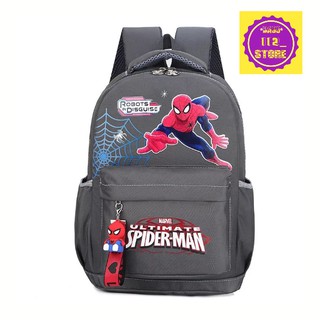 Disney de dibujos animados personaje mochila niños Spyderman mochila Super héroe chico bolsa de la escuela