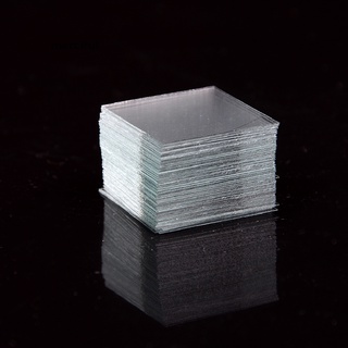 mercy 100 piezas de cristal micro cubierta slips 18x18mm - microscopio slide covers mx (1)
