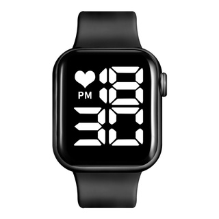 digital reloj deportivo hombres mujeres silicona relojes digital led rojo electrónico reloj de pulsera fitness hombres niños horas reloj
