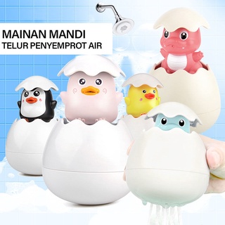 Juguetes de baño para niños/juguetes de lluvia de huevo para niños, pato pingüino huevos Spray de agua/HARRO
