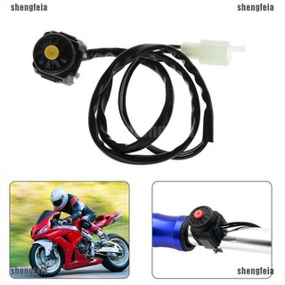 [shengfeia] interruptor de apagado de motocicleta botón de arranque de cuerno bicicleta de suciedad KTM ATV Dual Sport [my]