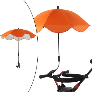 [12] Sun Protection Parasol UPF 50+ UV Protect Pushchair Sun Parasol Rotatable,Adjustable, Sun Protection Umbrella for