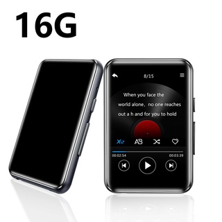 16GB X5 MP3 Bluetooth Player 2.5" Full Touch Screen Portable Music Player For Running With Line-in Recording FM Radio Video Play