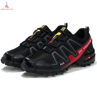 Zapatillas de deporte para hombre de moda/tela de malla transpirable antideslizante/zapatos de senderismo al aire libre