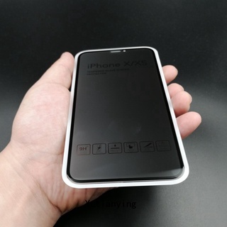 Vidrio Templado Anti Espía iPhone 7 8 6 Plus 12 11 Pro Max XS XR X SE 2020 Protector De Pantalla Pravicy (4)