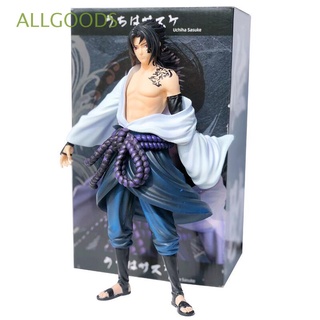 Allgoods modelo de juguete Sasuke Uchiha 25cm figuras de acción Naruto Shippuden coleccionable PVC Anime figura decoración para Naruto figura