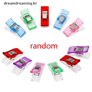 [dreamdreaming.br] 20 pzs 20 pzs herramienta de costura Multicolor/accesorio de costura/Clip de plástico para acolchar manualidades DIY