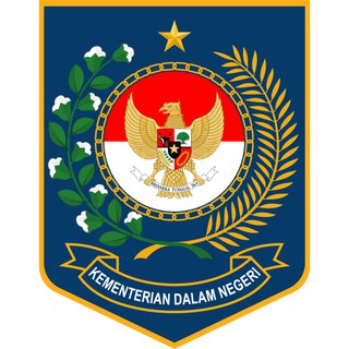 Logotipo del parche bordado del emblema en el estado de INDONESIA