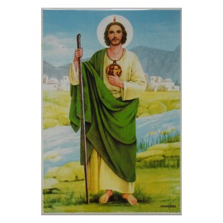 San Judas Tadeo Imagen en azulejo 20x30 cm Exteriores Primera Miraflores