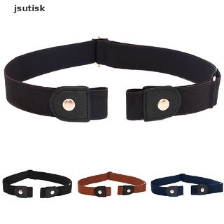 jsutisk cinturón unisex sin hebilla elástica invisible ajustable cinturón cintura decoración mx (1)