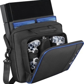ready stockshock - bolsa de almacenamiento para consola de juegos, bolsa de viaje, bolso de hombro para ps4 pro