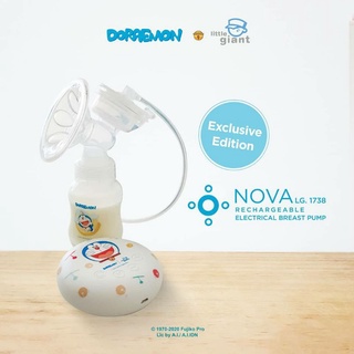 Little Giant Nova - bomba de leche eléctrica recargable, edición Doraemon