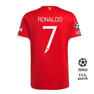 【Versión para fanáticos】 2021-22 Camiseta de local del Manchester United fútbol 21/22 Camiseta de manga corta para hombre S-5XL (4)
