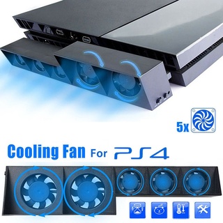 control de temperatura inteligente tp4-005 turbo 5-fan para playstation 4 para ps4