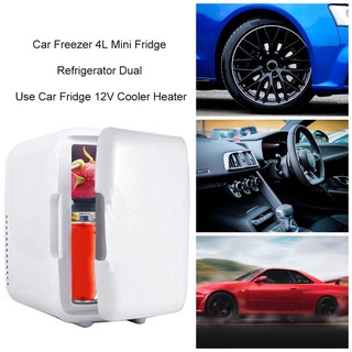 Listo stock coche congelador 4L Mini nevera refrigerador coche nevera 12V enfriador calentador