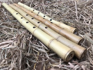 Shakuhachi Japanesse flauta Vertical de bambú (6)