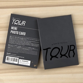 8 unids/caja nueva k-pop bts world tour map of the soul: 7 álbum lomo tarjeta fotográfica colectiva postal para colección de fans regalo