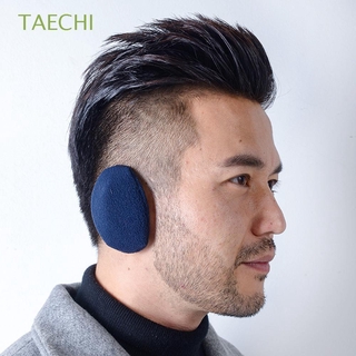 TAECHI 1 Pair Fleece Earmuffs Winter Ear Warmers Ear Cover Adult Women Man Warm Bandless Earbags
