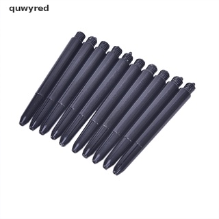 quwyred negro 50 unids/lote ejes de dardos de nailon 2ba 48 mm rosca de tornillo plástico dardos tallos dardos mx