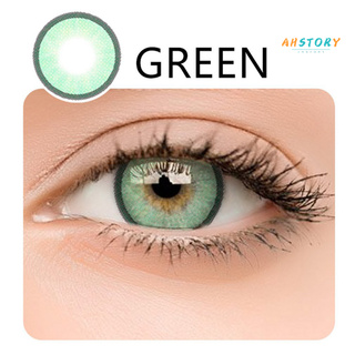 ahstory 2Pcs Fashion Big Eyes 0 Degree Coloured Cosmetic Contact Lens Cosplay Party Gift (4)