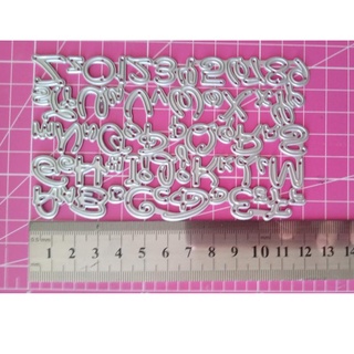 Troqueles De Corte De Metal Con Números De Letras Del Alfabeto Para Plantillas De Tarjetas DIY Scrapbooking SpDivineLife (5)