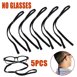 5 pzs gafas elásticas deportivas/lentes de sol Spetacles/correa para el cuello/cordón de cordón ☆shbarbie