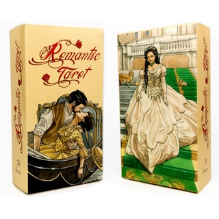 FUN Romantic Tarot 78 Cards Deck English Tarot Guidance Fate Divination Oracle Family Party Board Game Playing Card