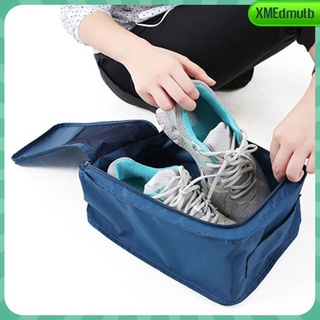 [xmedmutb] bolsas de zapatos portátiles de viaje impermeables organizador de almacenamiento de bolsas de embalaje bolsas de clasificación de equipaje bolsa con cremallera 6 colores (1)
