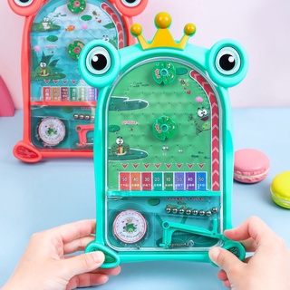 los niños de eyección mini máquina de pinball juguetes educativos padre-hijo juego interactivo pequeño pinball juegos de mesa