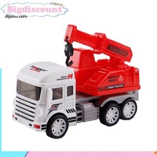 Plástico construcción camión modelo camión de bomberos RC construcción Dumper coche juguete escalera de elevación para niños (1)