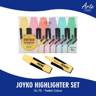 STABILO Marcador - marcador Joyko Color Pastel juego de 6 piezas
