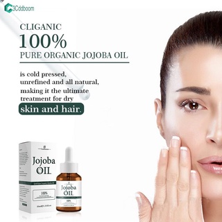 Aceite de Jojoba eliminar puntos negros aceite esencial de acné poro base aceite cuidado de la piel masaje facial control de la planta portador de aceite de cuidado del cabello aceites esenciales 3Cddboom (1)